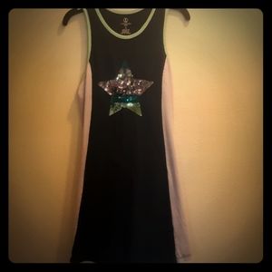 Lands' End L 14 100% Cotton summer dress